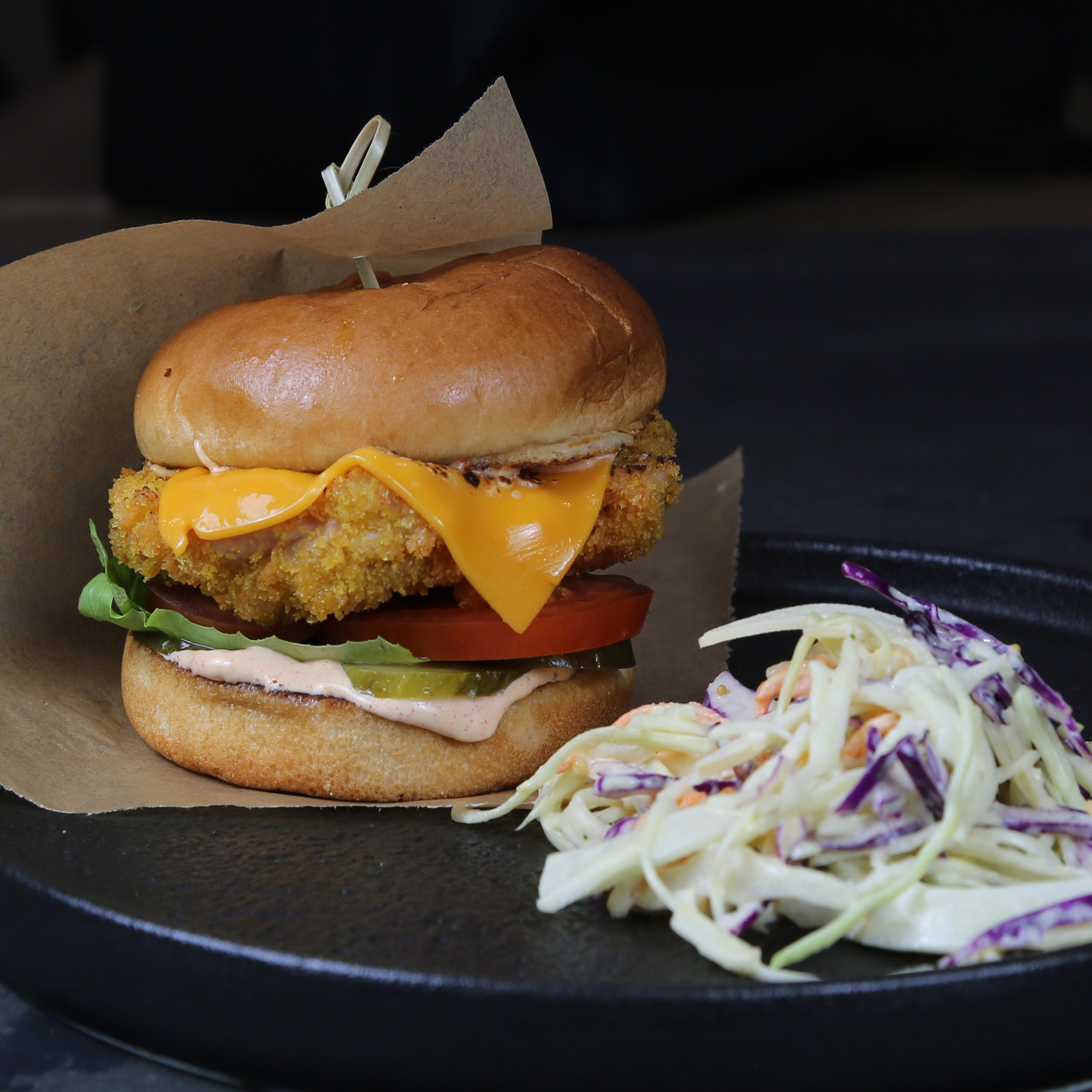 Бургер куриный